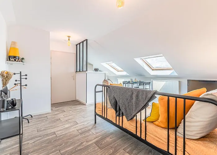 Apartmán L'abstrait Metz Thionville Wifi Un-sejour-a-part Mondelange