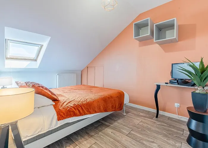 L'abstrait Metz Thionville Wifi Un-sejour-a-part Apartmán Mondelange